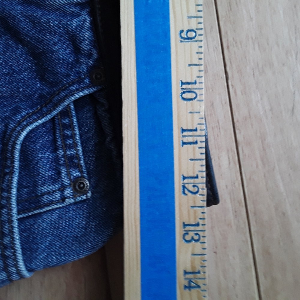 Harley Davidson Leather Denim Mini Skirt - Picture 5 of 7